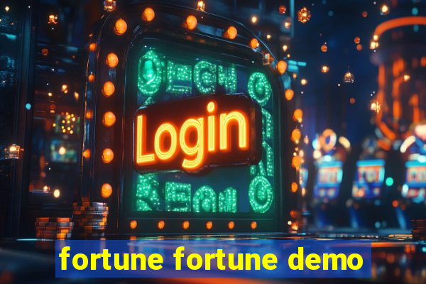 fortune fortune demo